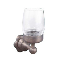 ANTIGUE brass стакан  с держателем