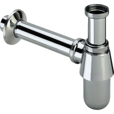 Сифон для умывальника 1 1/4, хром