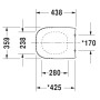 D-CODE сиденье для унитаза, с автоматическим закрыванием