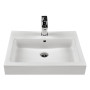 TWINS умывальник 60см прямоугольный, с отверстием, с переливом (пол.)