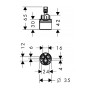 HANSGROHE картридж