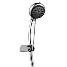 Набор душевой (лейка 5 режимов, шланг, держатель), блистер