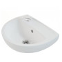 FREJA умывальник 40см, с отверстием с левой стороны, с переливом (укр.)