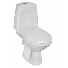 SOLO компакт напольный гор.выпуск бачок 3/6л. нижн.подвод сиденье мягкое (укр.)