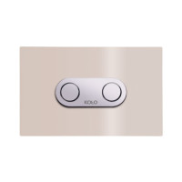 CAMELEON спускная кнопка со спускным устройством, бежевое стекло