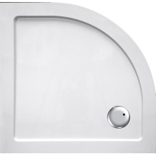 Поддон SMC 80*80*3,5см полукруглый