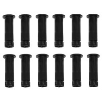 Комплект ножек (12шт) и креплений лицевой панели для поддонов 70(100)*100 и 80*120