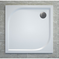 TRACY поддон квадратный 90х90 см, белый