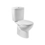 VICTORIA компакт в комплекте: унитаз, бачок 3/6 л, нижний подвод, сиденье с микролифтом Pure ,пластик.крепления,г.в.