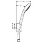 RAINDANCE Select E 120 Porter ручной душ со шлангом 1,60м