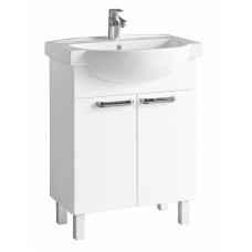 FREJA шкафчик под мебельный умывальник 65 см, белый глянец (укр)