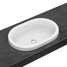 ARCHITECTURA умывальник 61,5*41,5см овальный,  для установки на столешницу