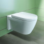 STARCK 2 унитаз подвесной с вертикальным смывом, вкл. крепление Durafix, 370*540, белый