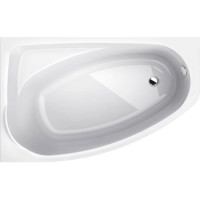 MYSTERY ванна 140*90см асимметричная левая в комплекте с ножками SN7 и элементами крепления