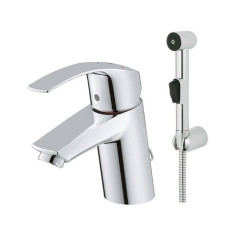 EUROSMART смеситель для умывальника DN 15 S-Size, однорычажный, хром