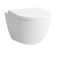 PRO чаша подвесного унитаза 36*53см, rimless, смыв вертикальный, с покрытием LCC