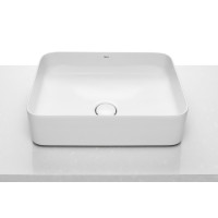 INSPIRA SQUARE умывальник 50*37*14см, накладной, без отв. под смеситель, без перелива
