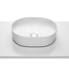 INSPIRA ROUND умывальник 50*37*14cм, накладной, без отв. под смеситель, без перелива