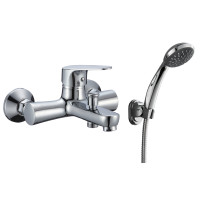 BUTTERFLY смеситель для ванны однорычажный, хром 35 мм