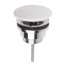 Villeroy & Boch  Донный клапан для умывальника керамический, белый