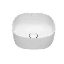 INSPIRA раковина-чаша 370*370мм, Soft, с керамической крышкой донного клапана