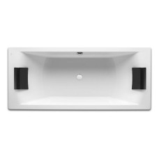 HALL ванна 180*80см прямоугольная, для двоих, с ножками, с 2-мя подголовниками
