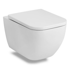 ORLANDO унитаз 51*36*40см подвесной, Rimless, сиденье твердое Slim slow-closing