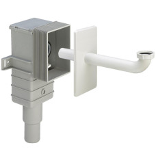 Сифон для консольного умывальника, пластик