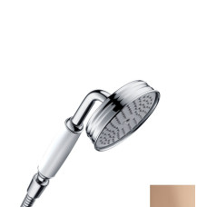 Axor Ручной душ с белой рукояткой, (полированное красное золото)