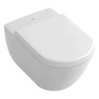 VERITY DESIGN комплект унитаз 37,5*56,5см подвесной в комплекте с сидением с функцией slow-closing