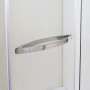 TALÁNY душевая кабина 90*90*205 см, на поддоне 15 см, профиль хром, стекло прозрачное 10 мм