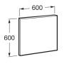 VICTORIA BASIC зеркало 60см
