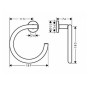 LOGIS кольцо для полотенца
