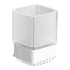 TEO стакан матовое стекло с мягким кольцом