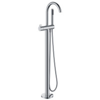 Смеситель для ванны отдельностоящий, хром