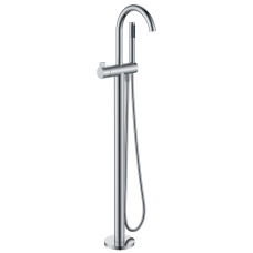 Смеситель для ванны отдельностоящий, хром