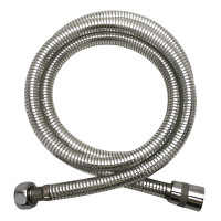 Шланг для душа 1,5 м, PVC хром-серый, ПЭпак