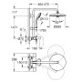 EUPHORIA System 260 душевая система настенного монтажа с термостатом для ванны