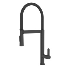 BOA SS смеситель для кухни, черный мат., 25 мм