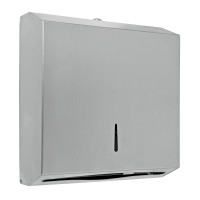 Диспенсер для бумаги (200шт) стальной, хром