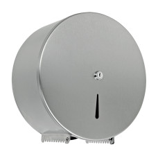 Диспенсер для бумаги круглый d22, тяговый, стальной, хром