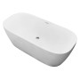 BILINA(F) ванна 170*80*58,5см отдельностоящая, акрил, с сифоном