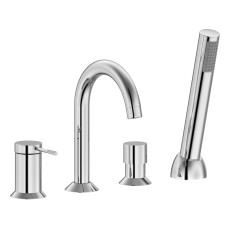 BRENTA смеситель для ванны врезной, хром