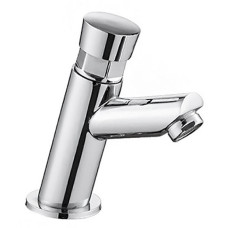 PUSH кран для холодной воды, нажимной, хром