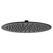 Душ верхний 300х4 мм, черный мат