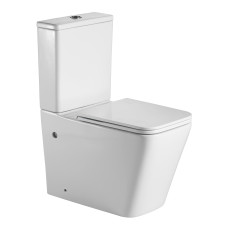 LIBRA Rimless компакт 67,5*37,5*82 см гор. выпуск, нижний подвод, бачок 3/4,5л, сиденье твердое slow-closing