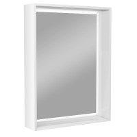VYSKOV зеркало 60*80см, в раме, с подсветкой, белое