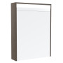 BLATNA L зеркальный шкаф 60*80см, с подсветкой, цвет ильм бергамо