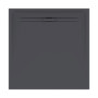 SESTRA душевой поддон 90*90см, квадратный, цвет графит