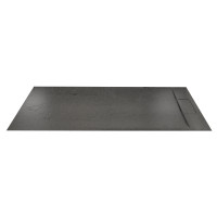 Поддон каменный 120*90*3 см, структура Ardesia, black